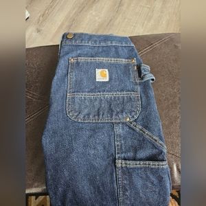 Carhahartt Relaxed Fit Double Front Men's Workwear Jeans Size 31×30 Logger Jeans